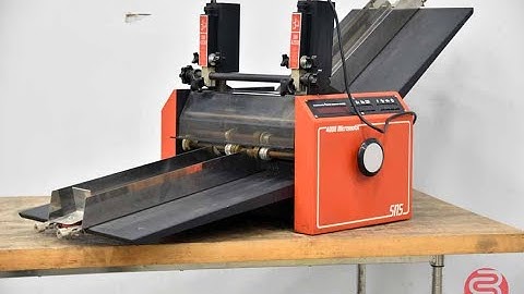 Pierce SocBox SNS 4000 Micromatic w/Heavy Duty Numbering Head