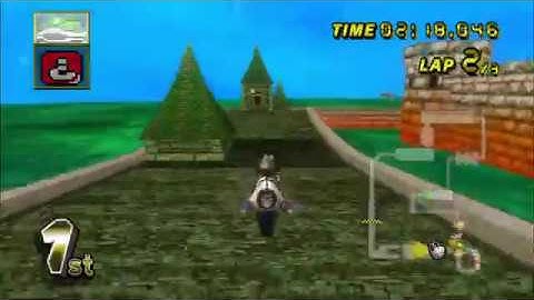 Mario Kart Wii -Texture Hack 7- Forest Temple