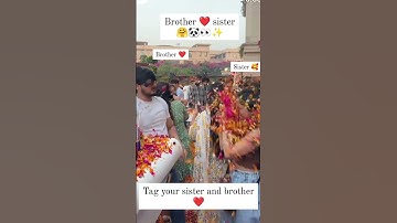 bhai or bahan ka pyar ❤️#shortsvideo #youtube #video #@Renu.AmitYADAV