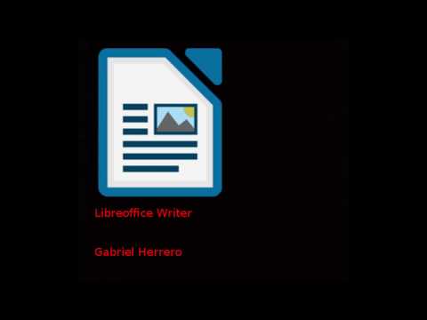 LibreOffice-Bideo tutoriala / Estiloak eta Aurkibidea