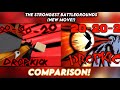 The Strongest Battlegrounds New: 20-20-20 DROPKICK Move (Comparison)