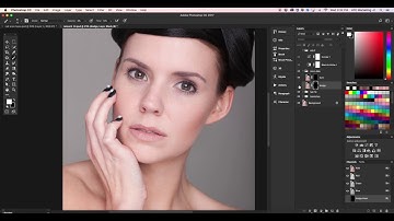 Beauty Portrait Retouching with Micro/Macro Dodge and Burn.