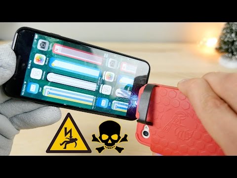 Tasing an iPhone 7 with an iPhone Taser Case
