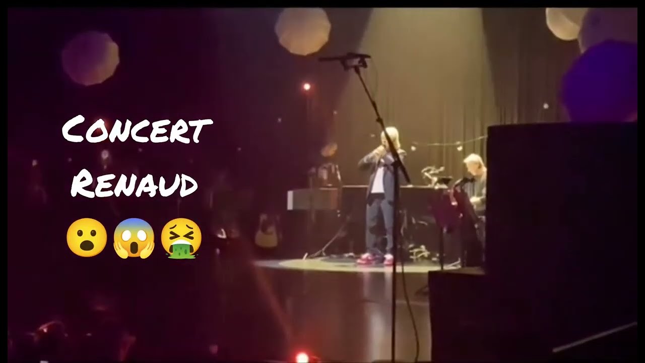 Renaud, sa voix incompréhensible : Ricard Gagnant, Faut baisser le  rideau dézingué après un concert (VIDEO)