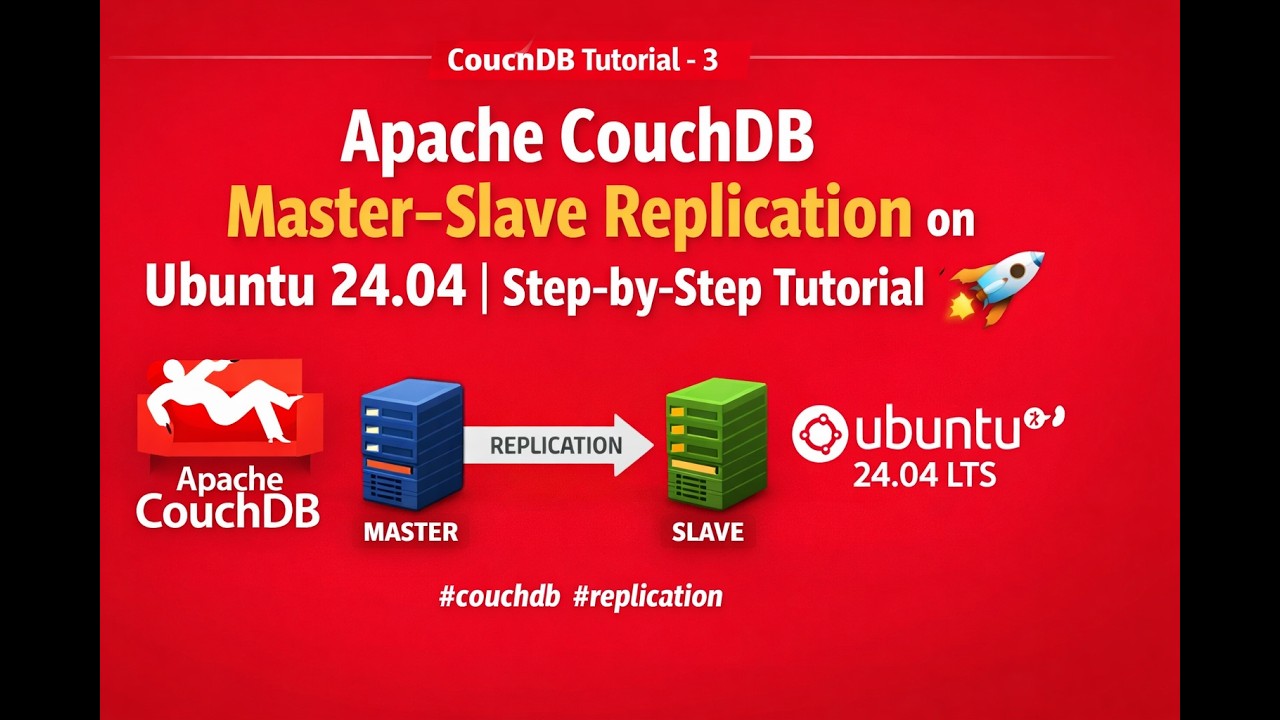 Apache CouchDB Master–Slave Replication on Ubuntu 24.04 | Step-by-Step ...
