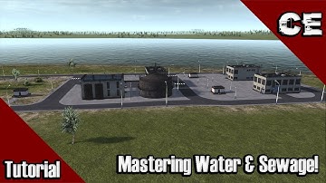 Water & Sewage Tutorial | Workers and resources - Realistic Mode