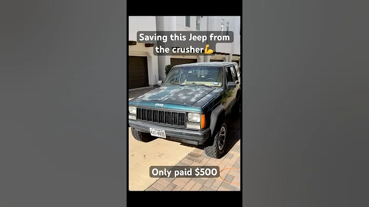 Budget Restoration Jeep Cherokee XJ #jeepcherokee #restoration #transformation #diy #jeep #offroad