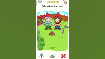 Dop 3 Level 246 | Who ruined the lawn?