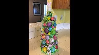How to Make a Fun Easter Egg Tree! Simple Craft DIY/Tutorial!