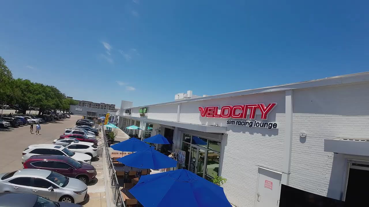 Velocity | Sim Racing Lounge - Drone Tour