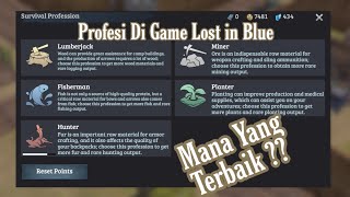 Penjelasan Tentang Survival Profession Di Game LOST in Blue Android !! Mana Profesi Terbaik ?? screenshot 4