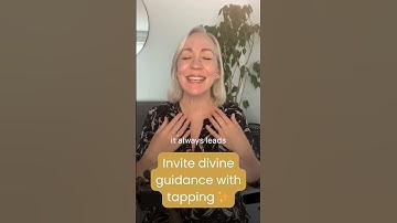 Quick Tap Along To Be Open To Divine Guidance  #efttapping