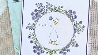 How to create a beautiful wreath on your card