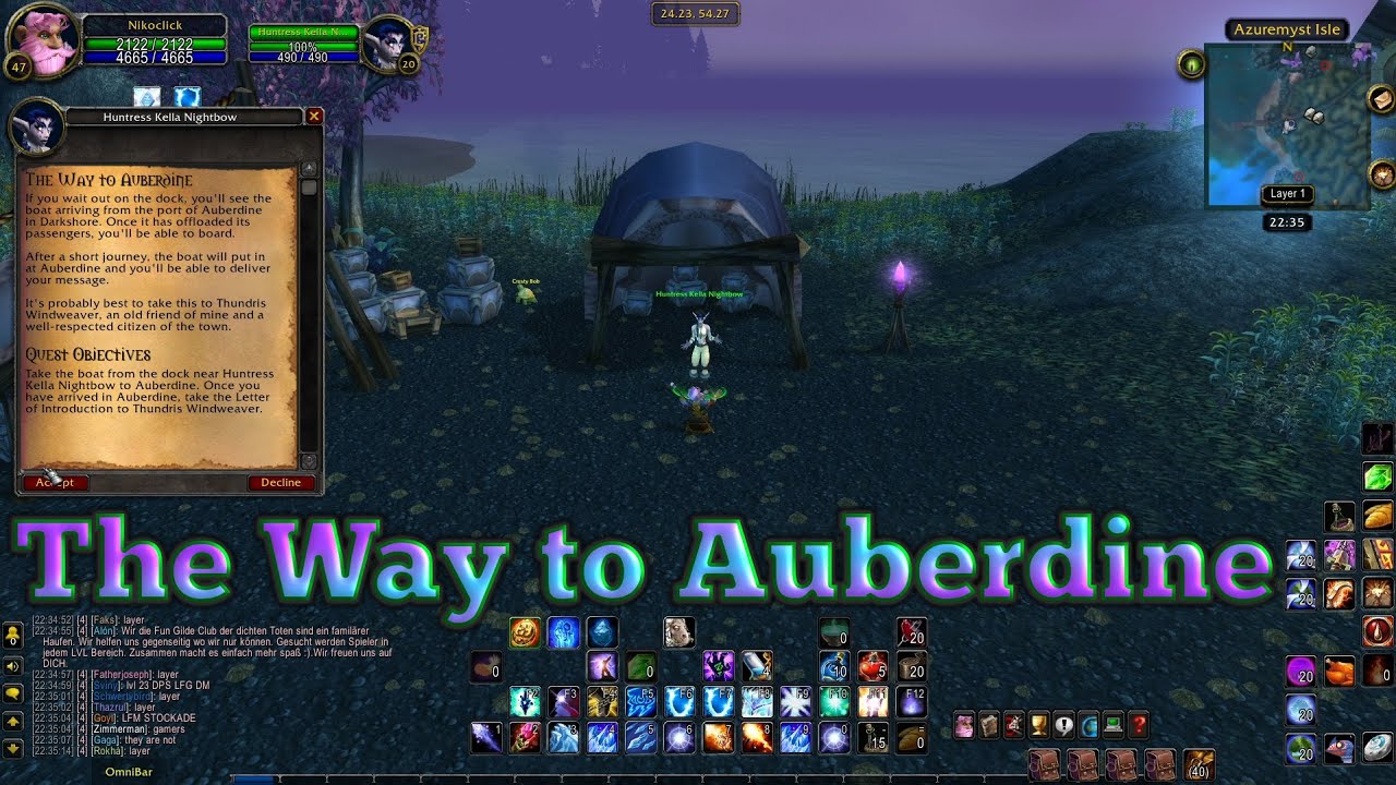 The Way to Auberdine