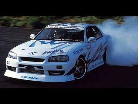 Nissan skyline drifting youtube