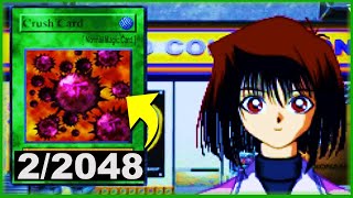 crush card yugioh forbidden memories Why is it so hard to get the in Yu-Gi-Oh! Memories? From the Duelist Pack Shield Crush Card Profile :