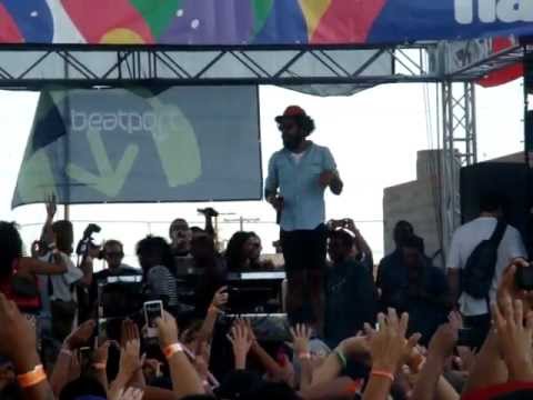 KID SISTER, DIPLO and MAJOR LAZER live at MAD DECENT BLOCK PARTY LA 2011