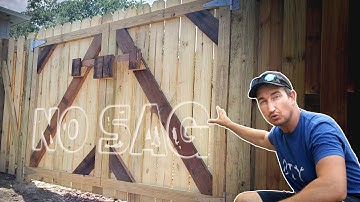 Build A Double Door Fence Gate, Sturdy and Long Lasting