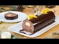 Bûche de Noël Chocolat Orange