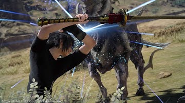 Final Fantasy XV Combat Shenanigans | Multiple Mob Mayhem