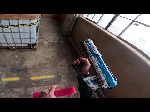 Testing the Xshot Skins Pro Fury-X! CANE Nerf War 01/26/25