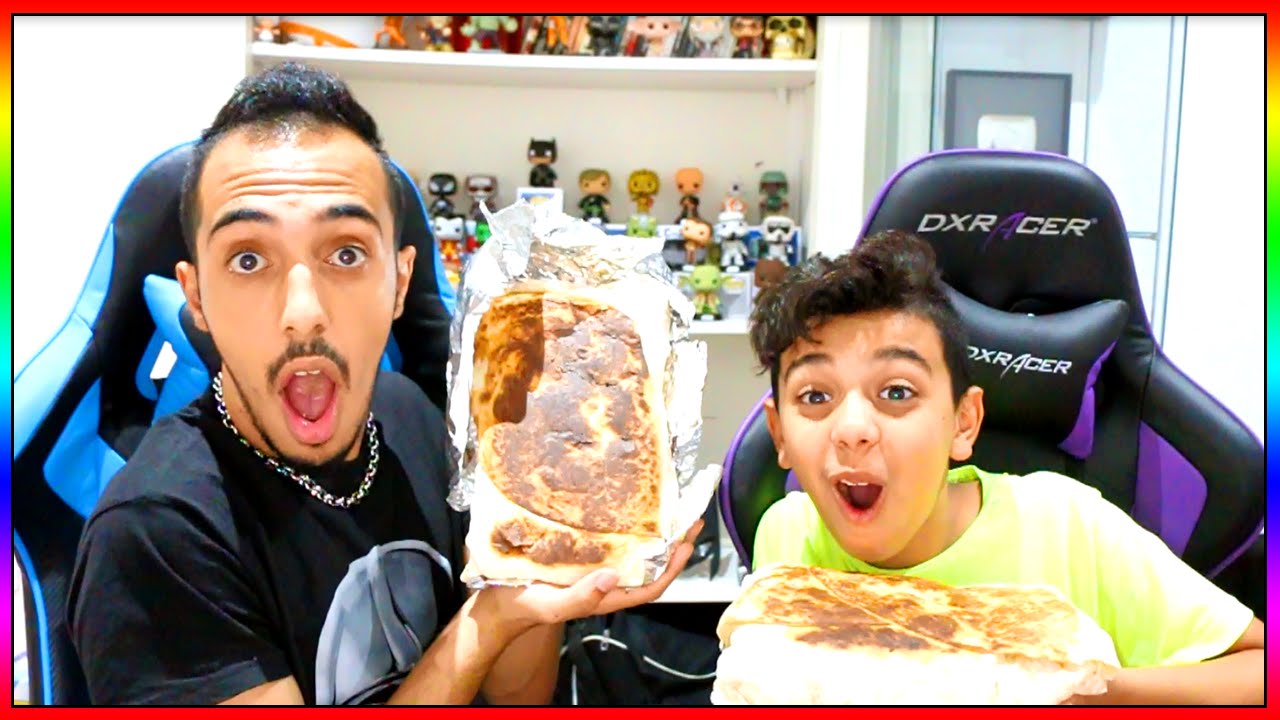 DÉFI AVEC MOMO - MANGER EN ENTIER UN MEGA TACOS XXL !!!