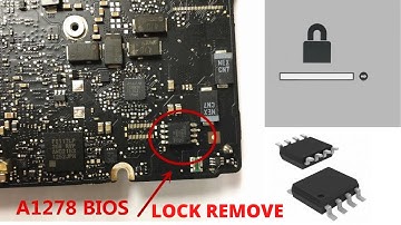 HOW TO REMOVE MACBOOK PRO A1278 BIOS LOCK 2009 MODEL