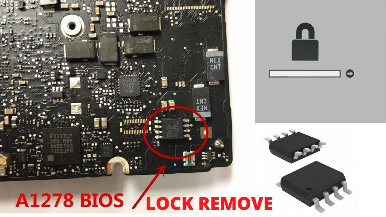 HOW TO REMOVE MACBOOK PRO A1278 BIOS LOCK 2009 MODEL YouTube