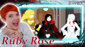 WHAT A START!!! RWBY Volume 1 Chapters 1,2&3 Ruby Rose & The Shining Beacon Reaction