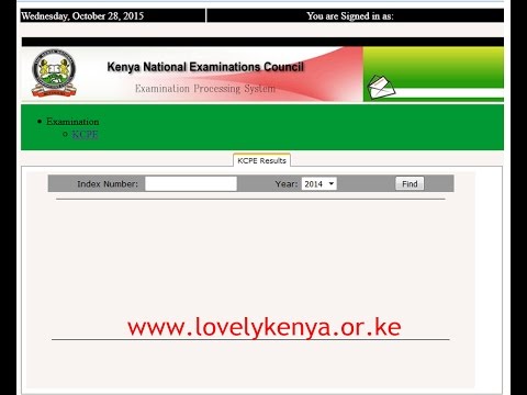 How to check 2022 KCPE / KCSE results online - KNEC KCPE/KCSE Results Portal Login