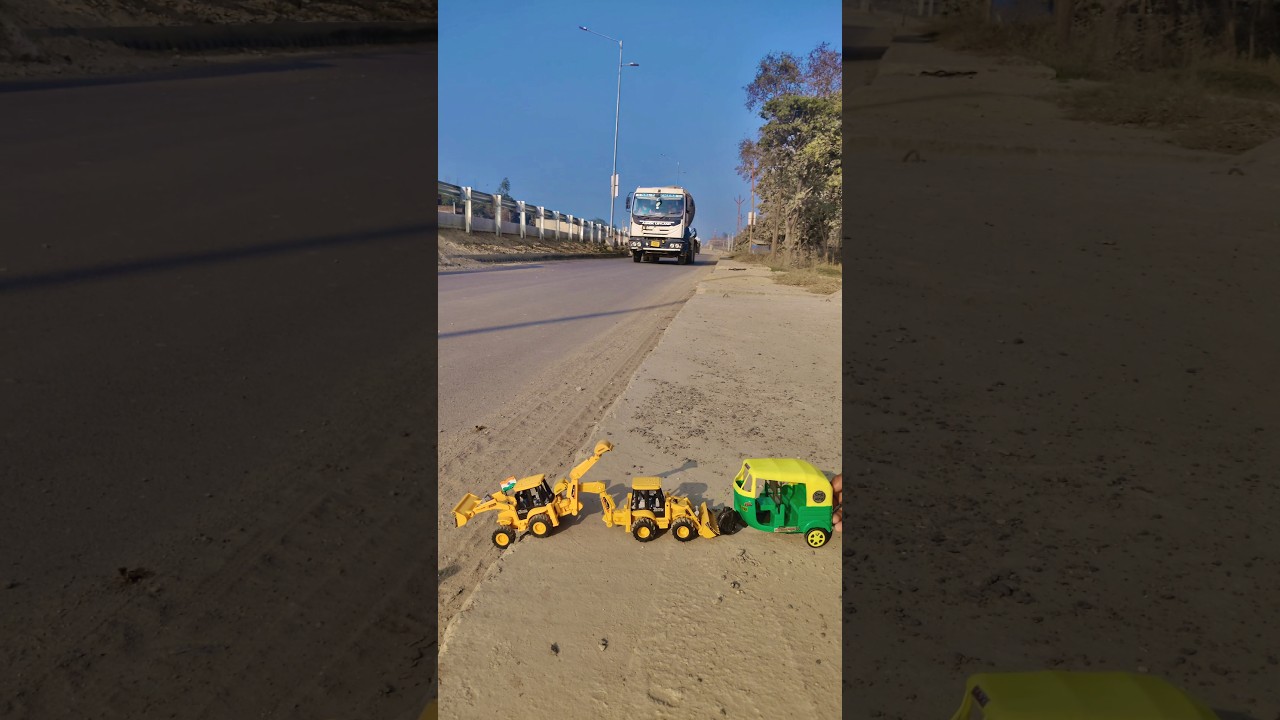 Remote Control Jcb And Dumper Truck Unboxing And Testing Short Video ||