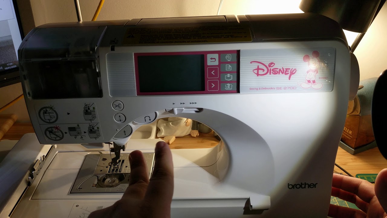 Brother Se270d Embroidery And Sewing Machine Access Sch Count Brother Se270d Embroidery And Sewing