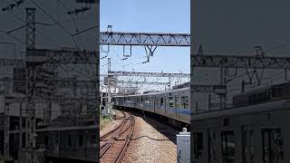 小田急3000形　小田原駅発車