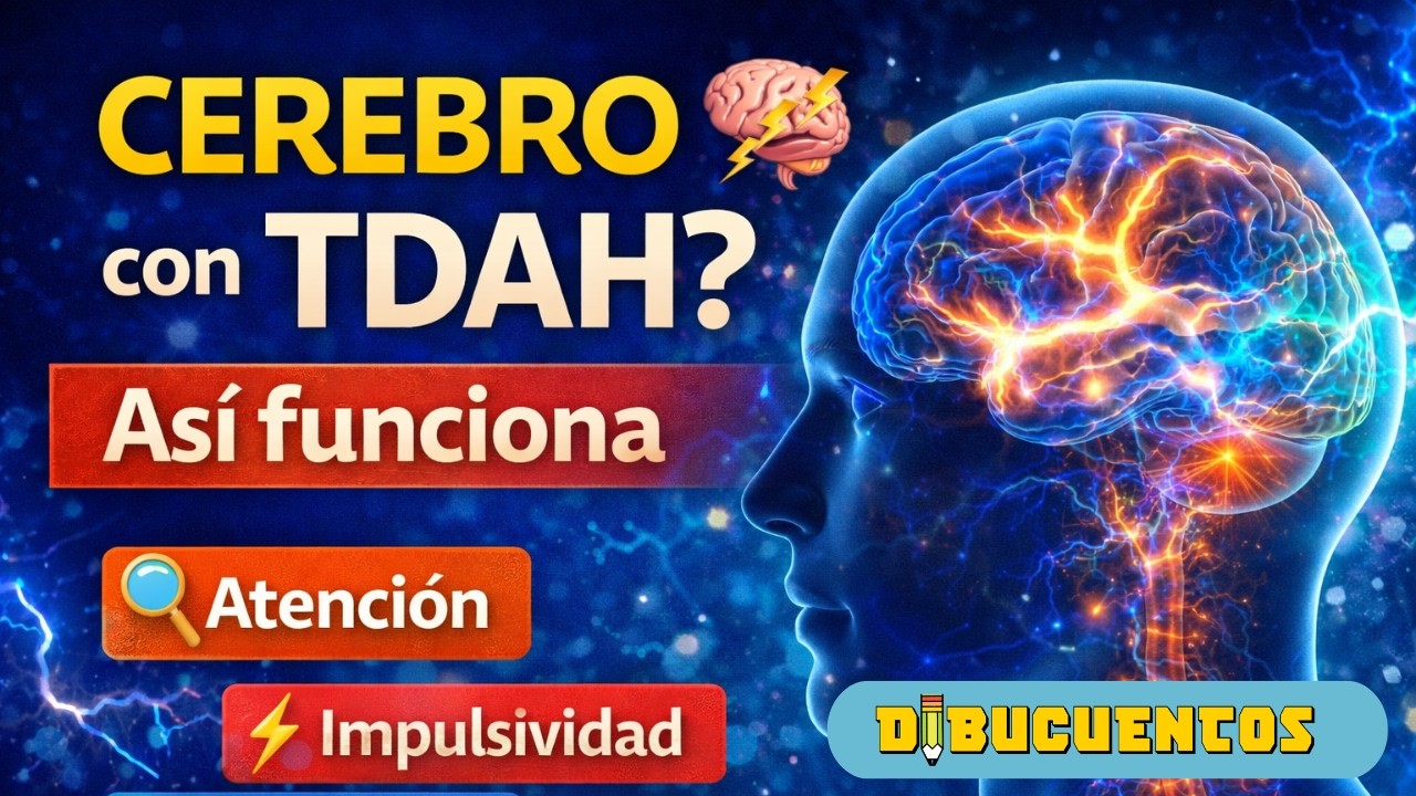 TDAH explicado fácil 🧠 Cómo funciona el cerebro con déficit de atención