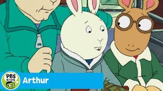 ARTHUR | Arthur and Buster at Grand Central Station | PBS KIDS