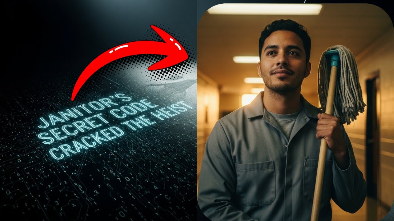 The Janitor Who Cracked the Code: The Secret Message That Stopped a ...