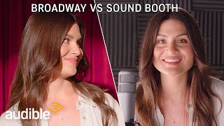 Phillipa Soo (Hamilton) Shares Voice Technique for Stage & Sound Booth | Audible