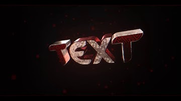 [Panzoid] 3D FREE AMAZING RED Intro Template | #211 (by - Demote
