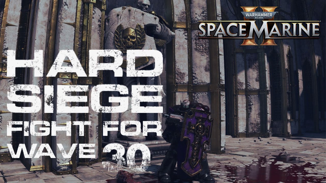 CYBER SOLACE - SPACE MARINE 2 - HARD SIEGE - ASK FOR CODE - NO MERCY NO SURRENDER