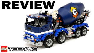 LEGO Technic Concrete Mixer Truck 42112 - REVIEW