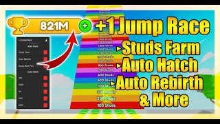 +1 Jump Race Script • Auto Farm And More [Roblox 2022]