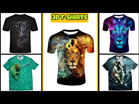 New stylish 3D T-shirts || 3D t-shirt design || By Great collection