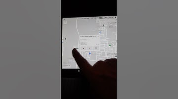 How to set up your favourite destinations in the navigation tab in a Tesla