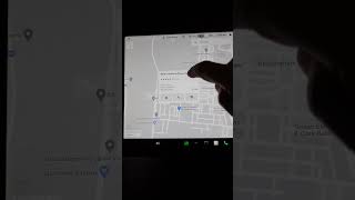 How to set up your favourite destinations in the navigation tab in a Tesla screenshot 4