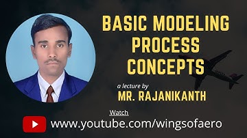 Basic Modeling | NASA Open VSP | Part - 4 | Mr. Rajanikanth
