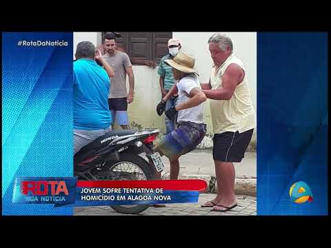 Rota da Notícia - Jovem sofre tentativa de homicídio em Alagoa Nova