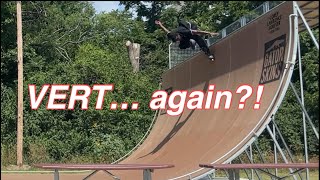 🤩INLINE skating VERT! Again! 😅