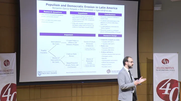 Benjamin Garcia Holgado: "Populism and Democratic Erosion in Latin America"
