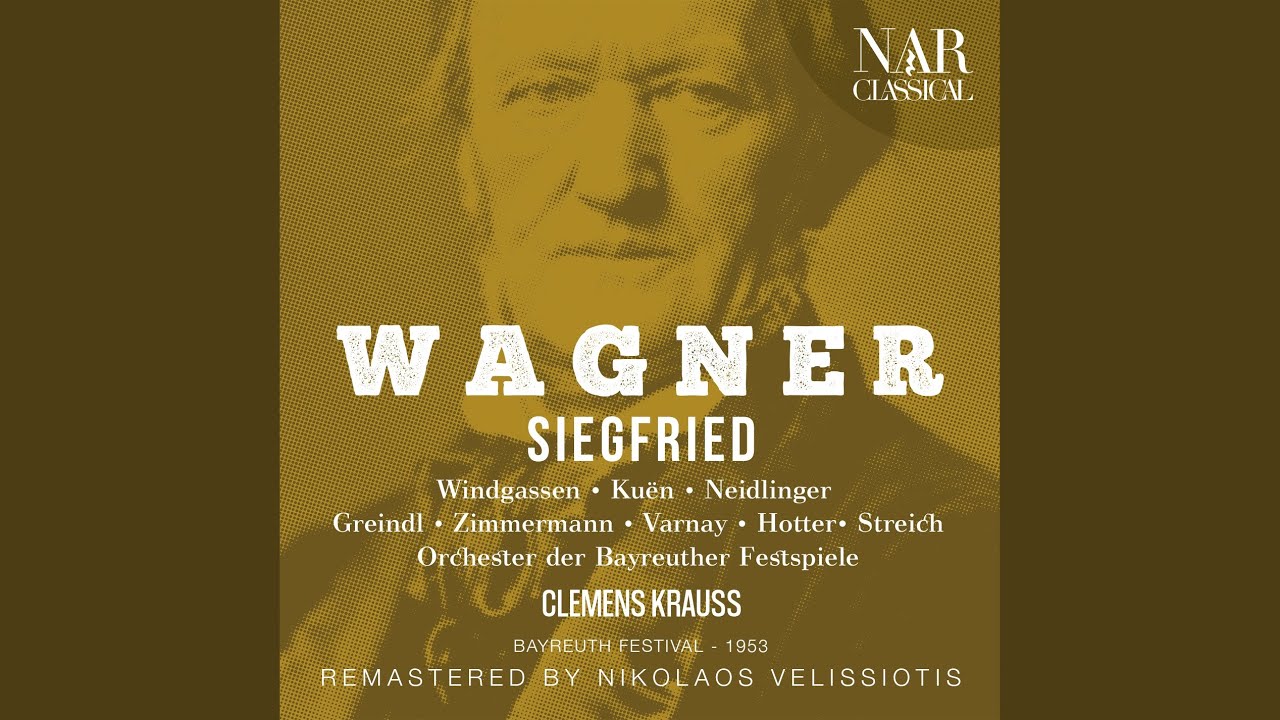 Смотреть «Siegfried, WWV 86C, IRW 44, Act II: "Wer bist du, kühner Knabe" (Fafner, Siegfried, Stimme des...» на YouTube
