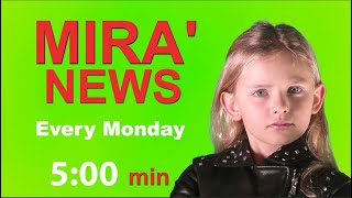 Mira News (5 min Monday News) - 3 May 2021 - only good news from around the world